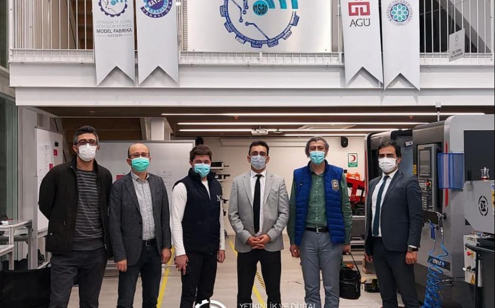 Nafi Güral - NG  Grup yöneticileri Kayseri Model Fabrika'yı ziyaret etti.